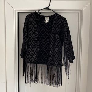 Vero Moda Black Jacket/Cover Up